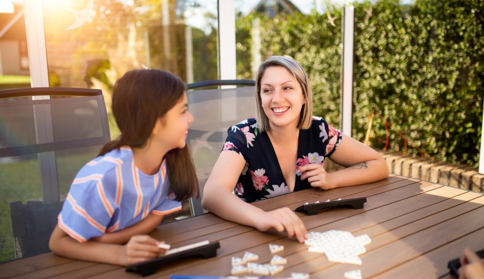 Buiten spelletje spelen